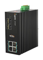 SP3006F  |  WI-TEK  -  Switch PoE Gigabit no gestionable de 4 PoE+ y 2 SFP  |  120W