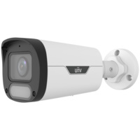 UV-IPC2318LE-ADF28KM-WP  |  UNIVIEW   -  Cámara IP Bullet  |  8 Mpx  |  Lente fija 2,8 mm  |  Luz blanca Alcance 30 metros  |  Micrófono integrado