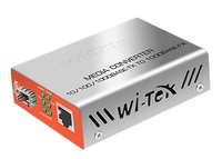 WI-MC111GP  |  WI-TEK  -  Conversor de medios monomodo y multimodo |  Puerto SFP de 1000Mbps  |  1 RJ45 100/1000Mbps