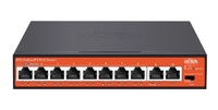 WI-PS210 V4  |  WI-TEK   -  SWITCH POE No Gestionable de 8 PoE + 2 Ethernet 