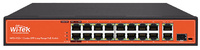 WI-PS518G V4  |  WI-TEK  -  SWITCH POE No Gestionable de 16 PoE + 1 Ethernet Gigabit + 1 Combo Gigabit